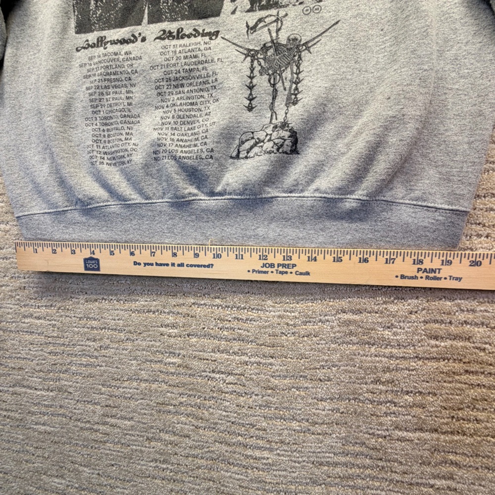 Posty Co Post Malone 2019 Tour Crewneck Sweatshirt - Picture 2 of 12